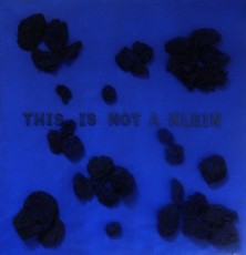 This is not a Klein 1, 2013, 100x100cm, Gully, Opera Gallery Paris