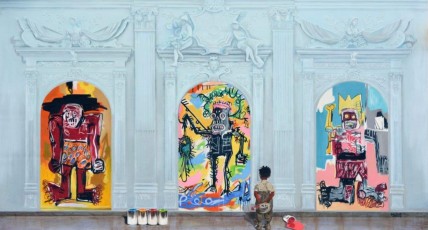 119-2- Basquiat the child sees his future work - 105x180cm - 2017 (3)