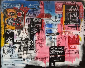 166-2 This is not a Basquiat 10 - 2017 -190x160cm