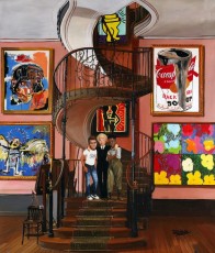 156-25-Keith, Andy, Jean Michel meet Basquiat, Haring and Warhol - 130x112cm - 2021