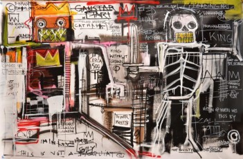 201-2-This is not Basquiat 2--Games of Thrones-100x160cm-2021