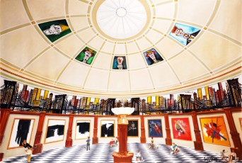 143-4-Gully and the Children meet Marfaing, Buffet and Mathieu 4-100x150cm-2022 copie