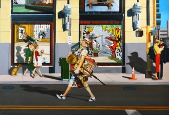 Holmes meets Gully Art 2, 2014, 120x175cm, Gully, Opera Gallery Paris