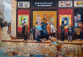 Ferrer meets Buffet 1, 2014, 124x180cm, Gully, Opera Gallery Paris