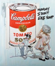 Leyendecker meets Warhol 1, 2014, 100x81cm, Gully, Opera Gallery Paris