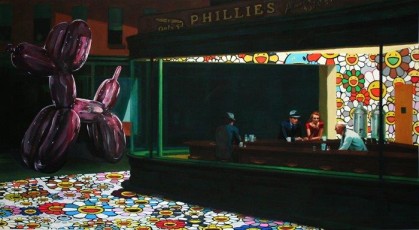 Hommage NTHK 9 - KS MI, 2013, 97.5x179cm, Gully, Opera Gallery Paris