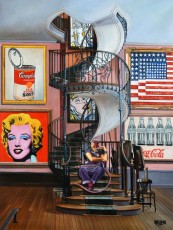 156-5-Rockwell meets Warhol and Lichtenstein 5-130x99cm-2019