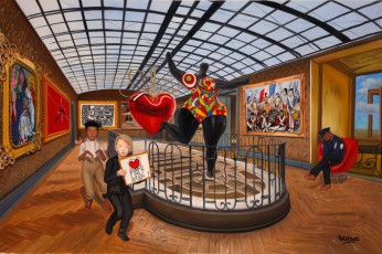 125-3- Andy and Jean Michel meet Combas, Mathieu, Haring, Buffet, Koons ans Saint Phalle 3