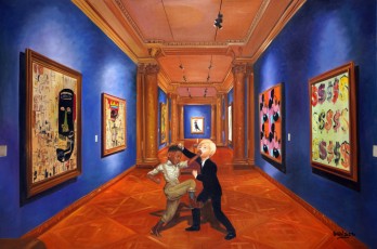 240-4-Jean Michel and Andy meet Basquiat and Warhol 4-100x150cm-2023