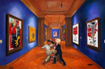 240-5-Jean Michel and Andy meet Basquiat and Warhol 5-100x150cm-2023