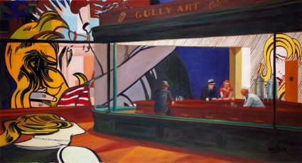 A12-47-Hommage NTHK Lichtestein 20-81x150cm-47 copie