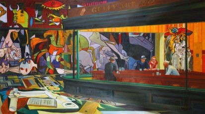 A12-49-Hommage NTHK Picasso 49-100x183cm-2023